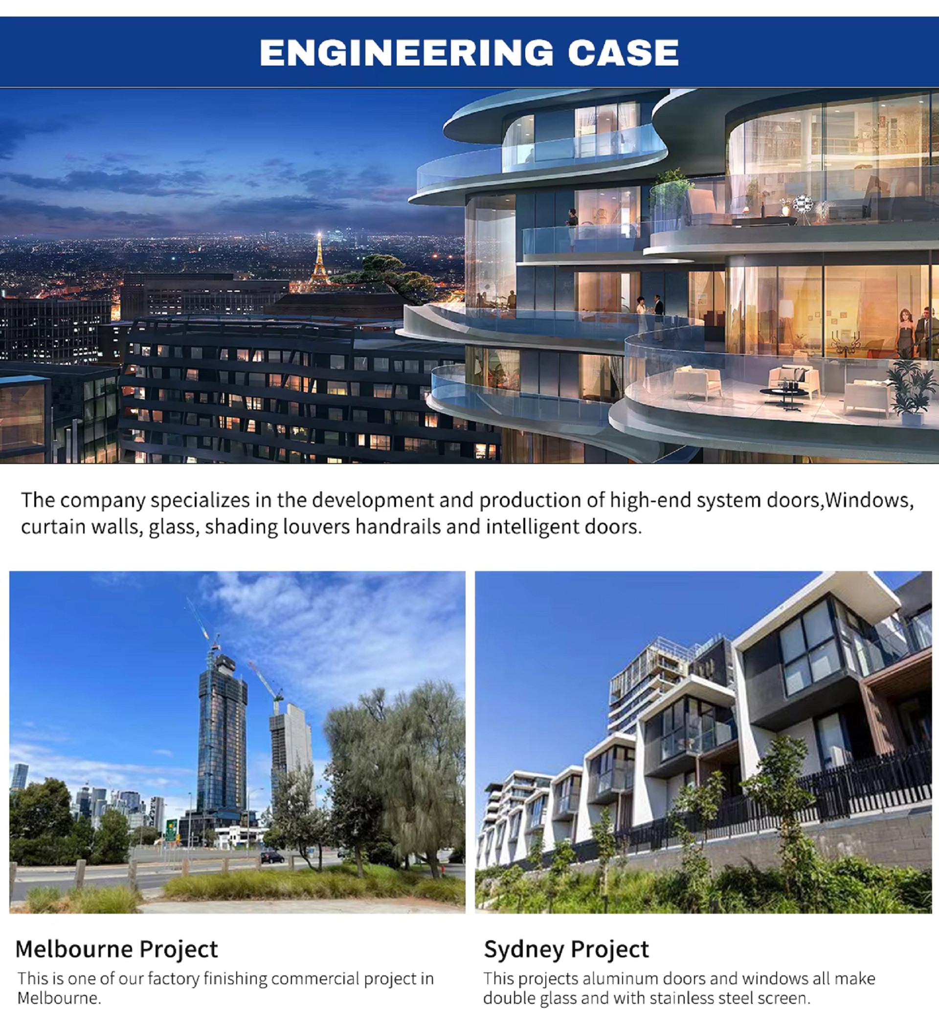 Foshan Golden Door and Window Co., Ltd Case